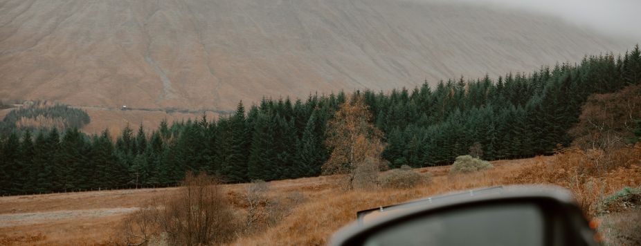 Cécile & William: a road trip in Scotland by campervan — waking up to morning mist and deer