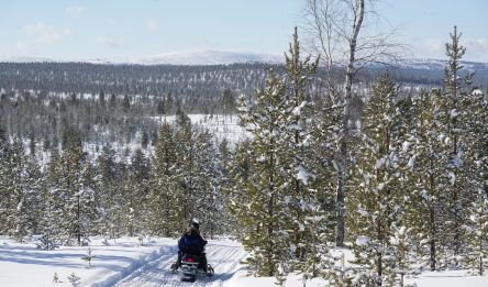 Départ d'Ivalo