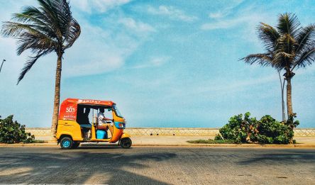 Départ de Pondichéry