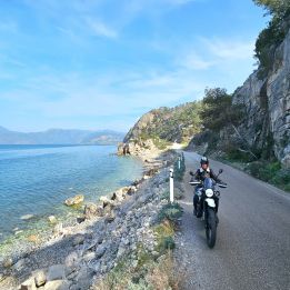 Trikala Korinthias - Olympie dont 5 km de piste