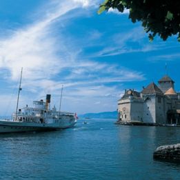Arrivée à Thonon - les - Bains