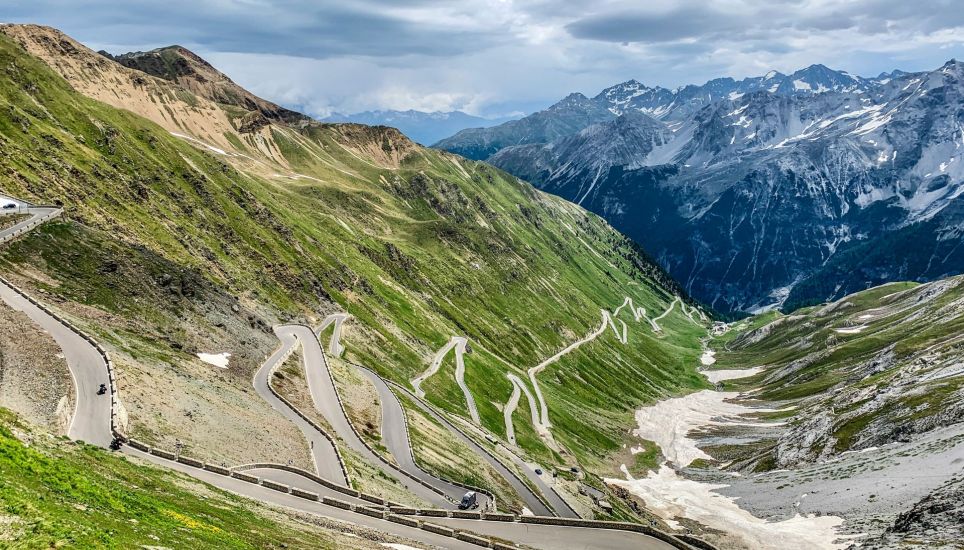From Lake Como to the Stelvio Pass.