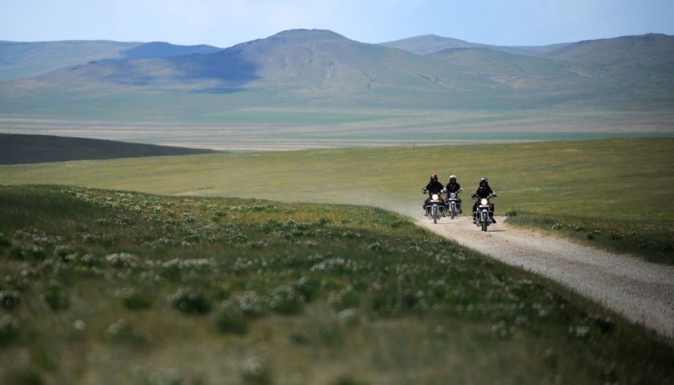 Voyage moto au cœur des steppes mongoles