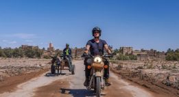 L’Atlas au guidon d’une Royal Enfield