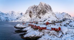 To the North Cape by Snowmobile