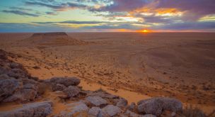 Dunes et ksour du Sahara tunisien