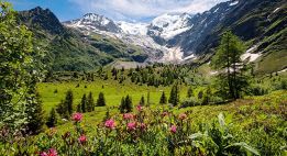 Les Alpes à moto par la région des grands lacs