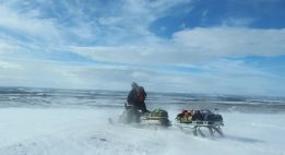 Expédition sur les terres arctiques