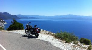 De la Corse à la Sardaigne à moto