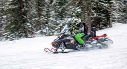 Cap sur le Kebnekaise en motoneige