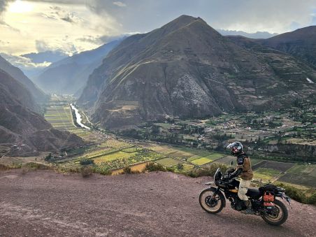 Product In the Footsteps of the Incas on a Royal Enfield Image