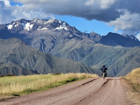 Product In the Footsteps of the Incas on a Royal Enfield Image