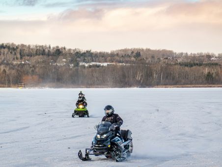 Produit Échappée motoneige en Finlande Image