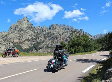 Produit De la Corse à la Sardaigne à moto Image