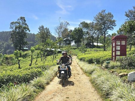 Product Ceylon, the Island of a Thousand Faces by Motorcycle Image