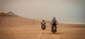 Road trip moto en Namibie