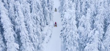 Où partir pour un road trip à motoneige au Canada ?