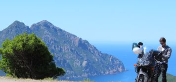 Road trip moto en Corse