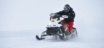 Zoom sur la motoneige