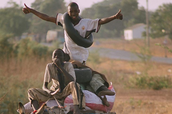Motorcycle trip to Africa Fabrice Busst Planet Ride