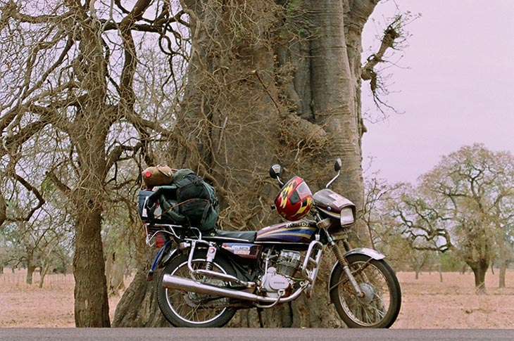 Motorcycle trip to Africa Fabrice Busst Planet Ride
